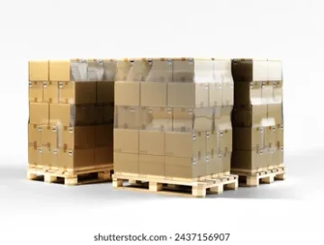 Distribution Pallar i Brussel Belgien